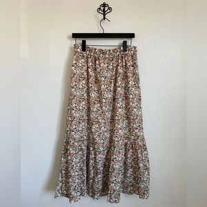 Uniqlo x Paul & Joe Floral Skirt Sz. L